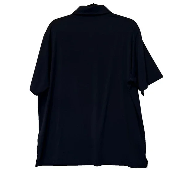 Men's Cremieux Performance Navy Blue Golf Polo Size Large - Picture 4 of 6